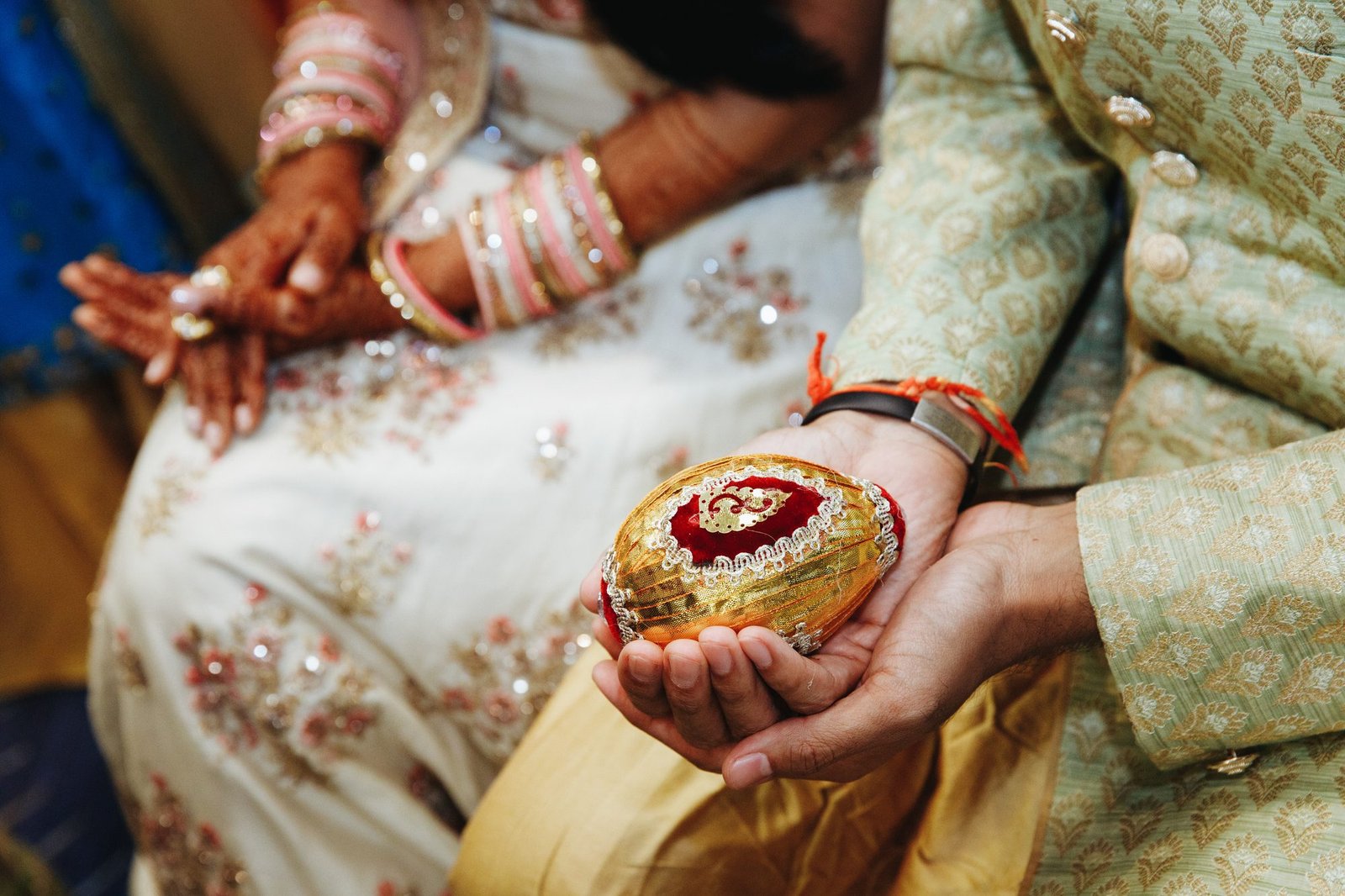 Auspicious Saptapadi and Wedding Blessings