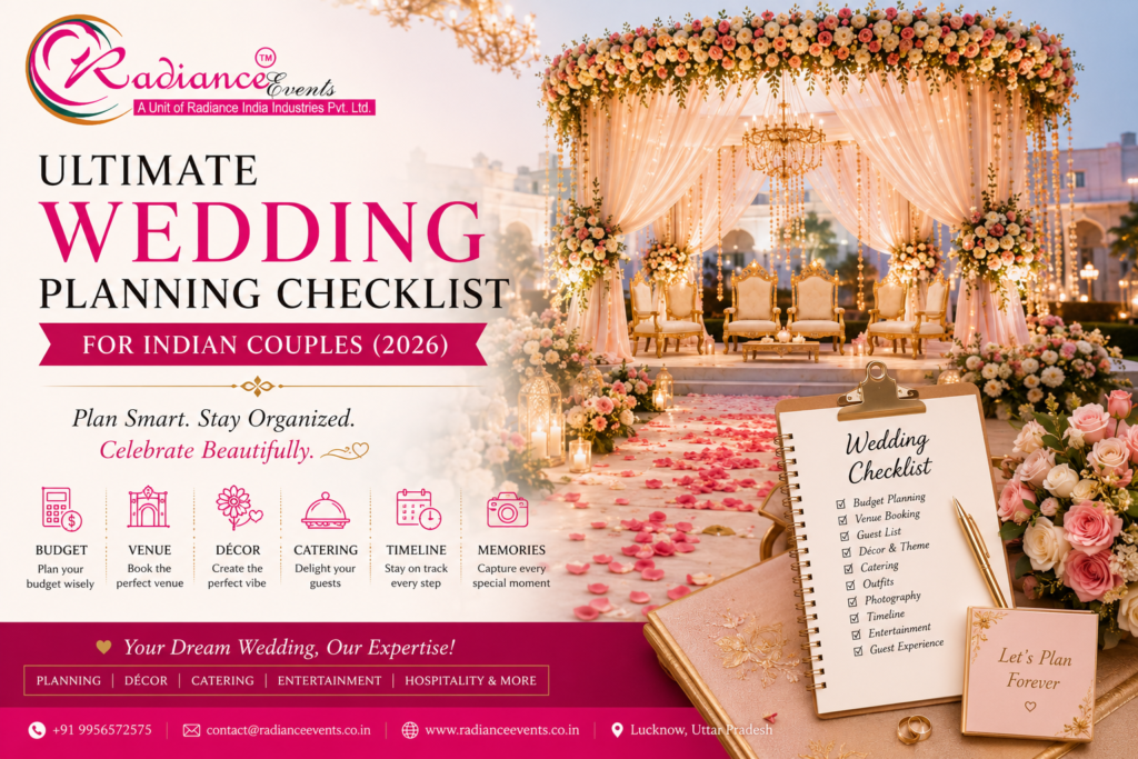 Wedding Planning check list
