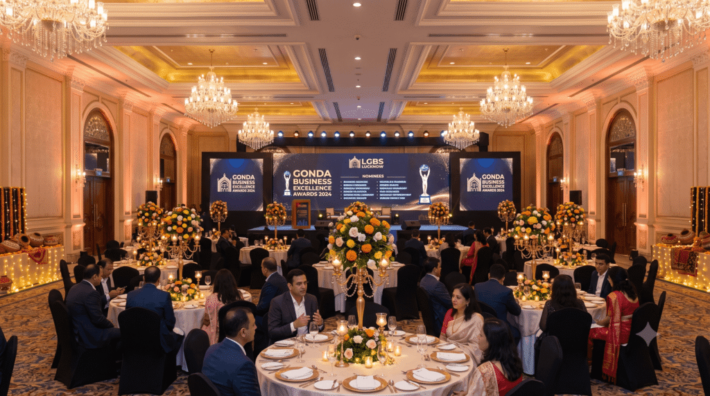 Corporate event planning and guest seating in Lucknow